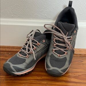 Merrell Women's Athletic Shoes in Charcoal and Blush